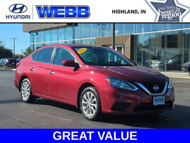 2019 Nissan Sentra SV — Sedan — 27,195 mi — Highland, IN