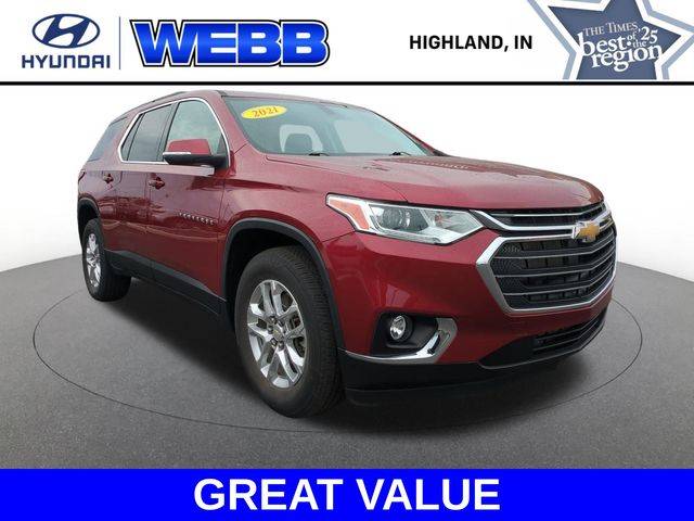 2021 Chevrolet Traverse LT Cloth — SUV — 46,297 mi — Highland, IN