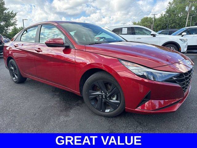 2023 Hyundai Elantra Hybrid Blue — Sedan — 60,853 mi — Highland, IN