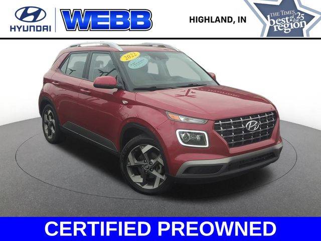 2022 Hyundai Venue Limited — SUV — 30,671 mi — Highland, IN