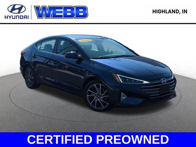 2020 Hyundai Elantra Limited — Sedan — 23,035 mi — Highland, IN