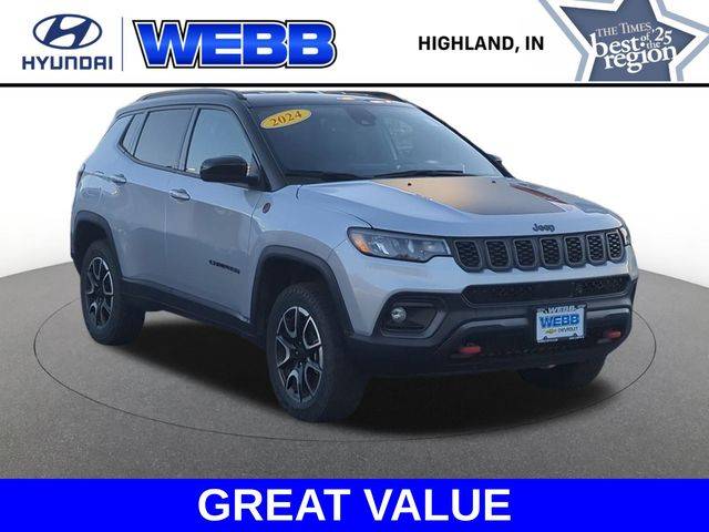 2024 Jeep Compass Trailhawk — SUV — 38,259 mi — Highland, IN