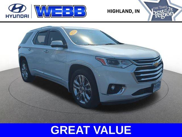 2020 Chevrolet Traverse High Country — SUV — 70,837 mi — Highland, IN