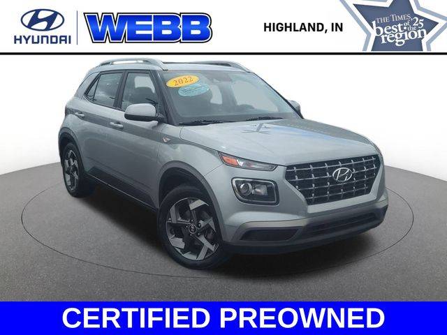 2022 Hyundai Venue SEL — SUV — 44,640 mi — Highland, IN
