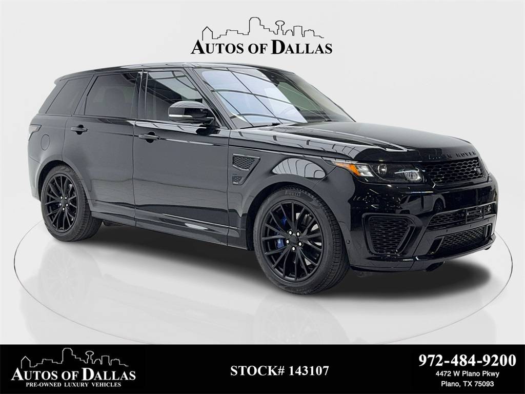 2017 Land Rover Range Rover Sport SVR — SUV — 39,132 mi — Plano, TX