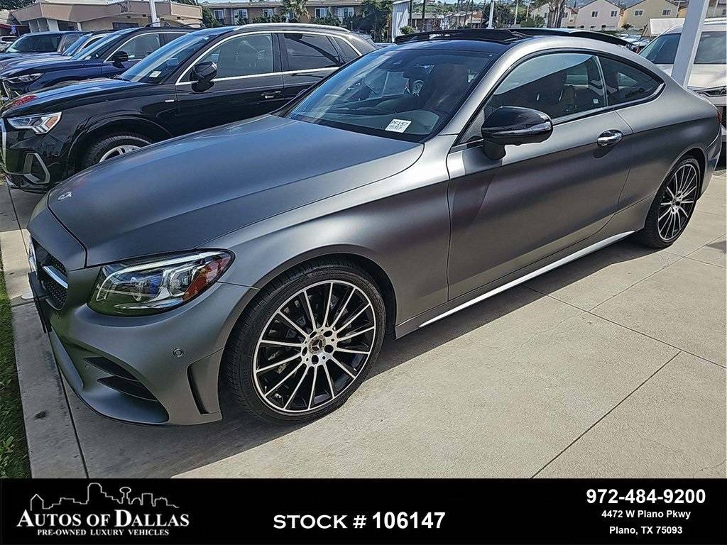 2022 Mercedes-Benz C-Class C 300 — Coupe — 6,432 mi — Plano, TX