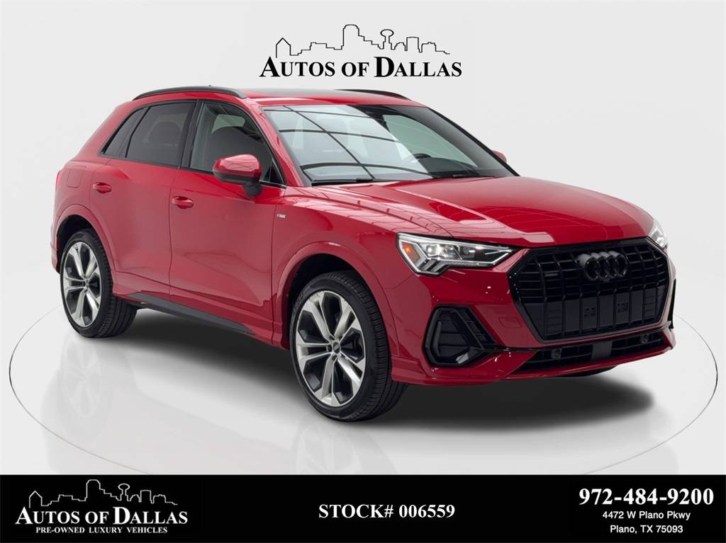 2022 Audi Q3 S line Premium Plus — SUV — 34,691 mi — Plano, TX