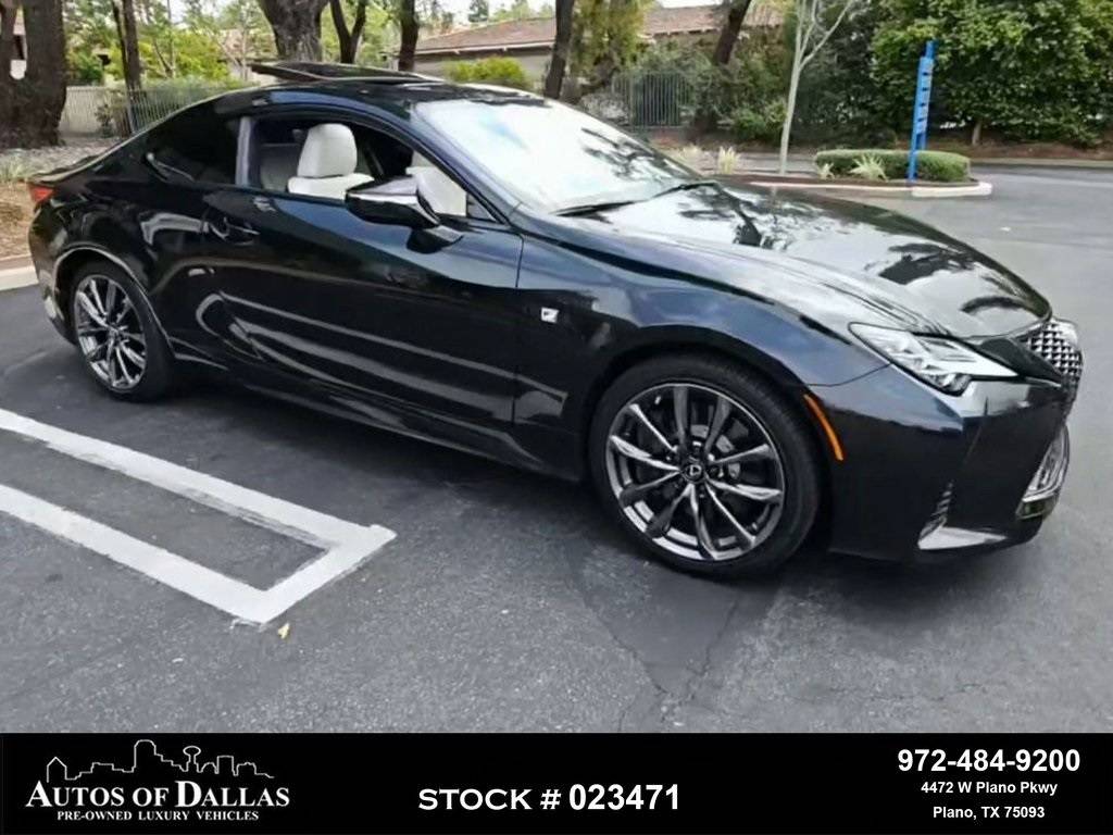 2021 Lexus RC RC 350 F SPORT — Coupe — 34,843 mi — Plano, TX