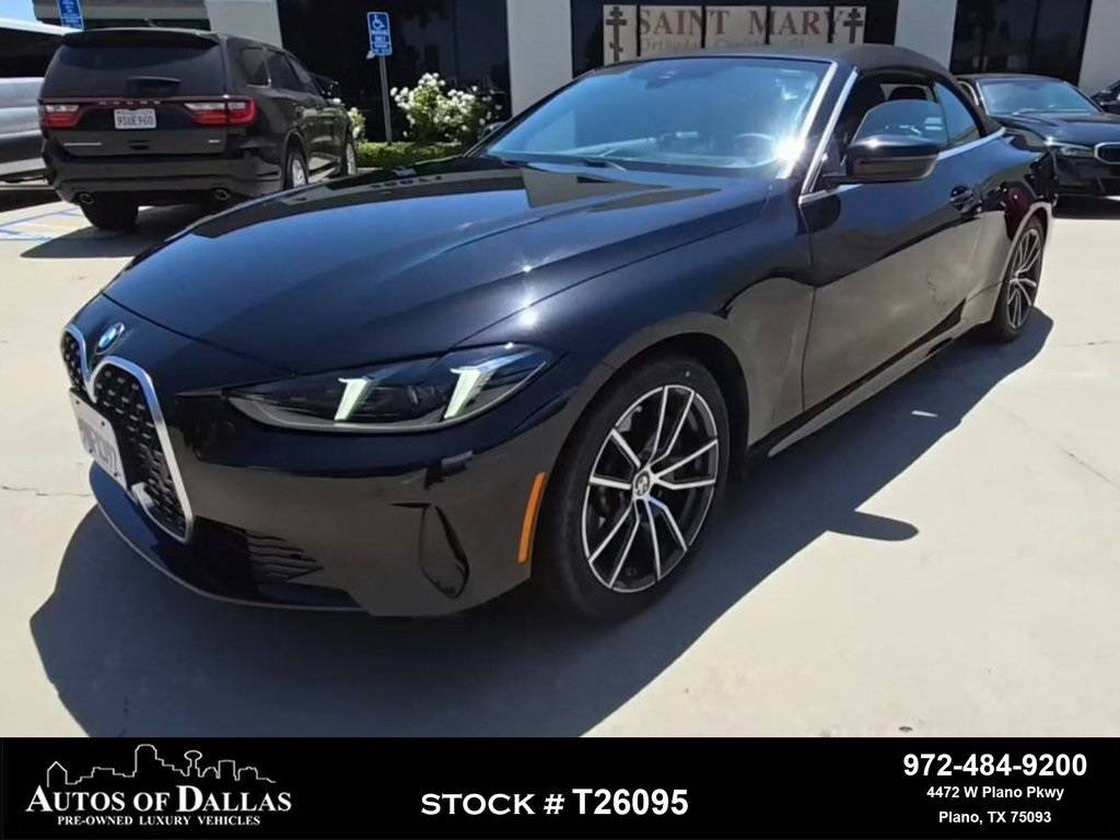 2025 BMW 4 Series 430i — Convertible — 15,479 mi — Plano, TX