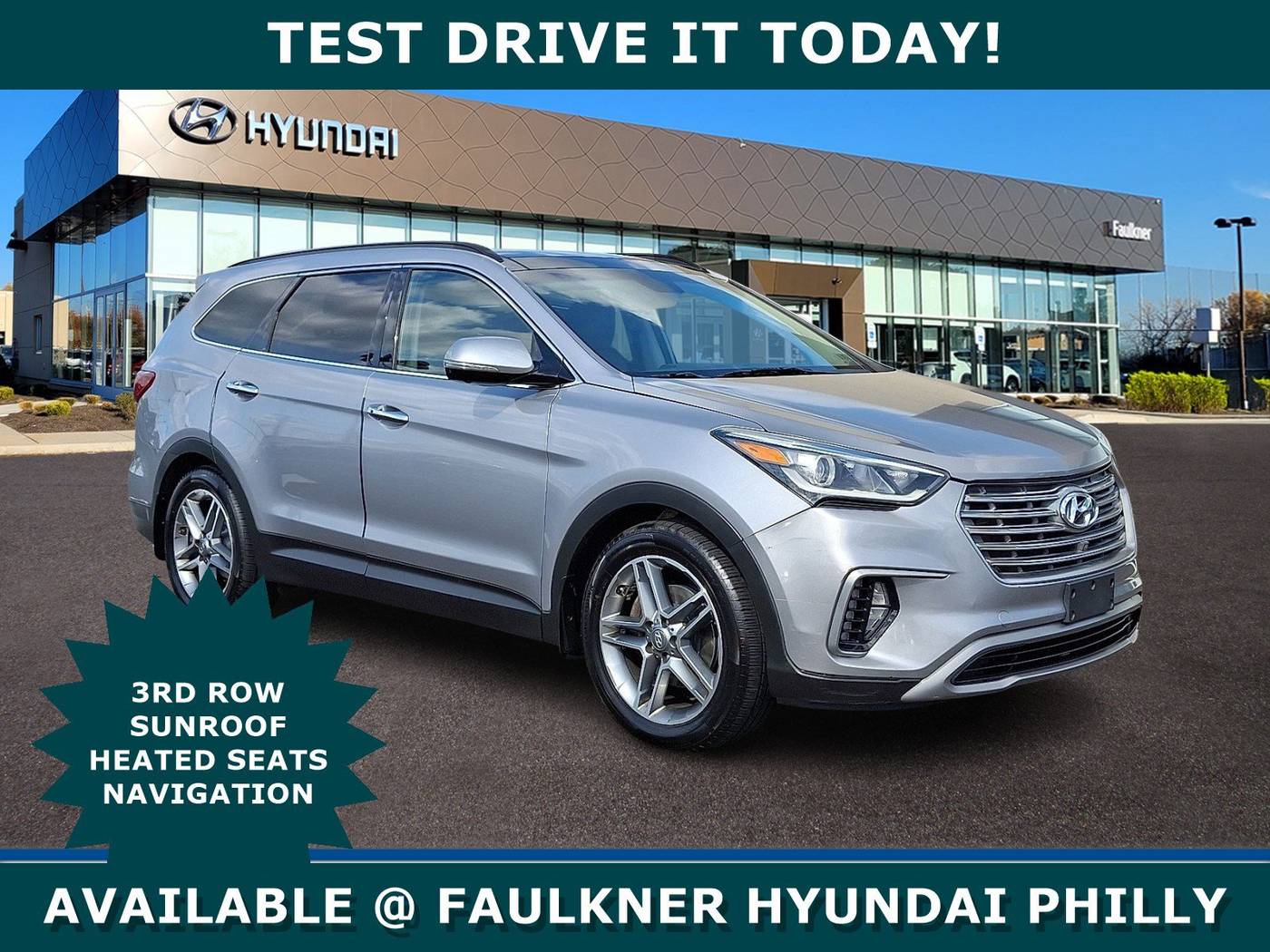 2017 Hyundai Santa Fe SE Ultimate — SUV — 88,232 mi — Philadelphia, PA