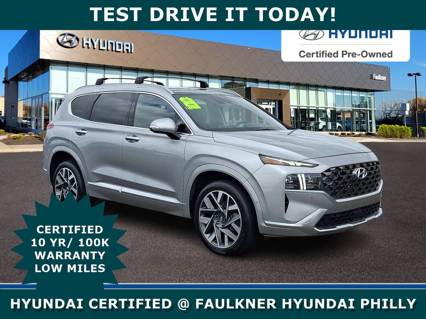 2022 Hyundai Santa Fe Calligraphy — SUV — 64,431 mi — Philadelphia, PA