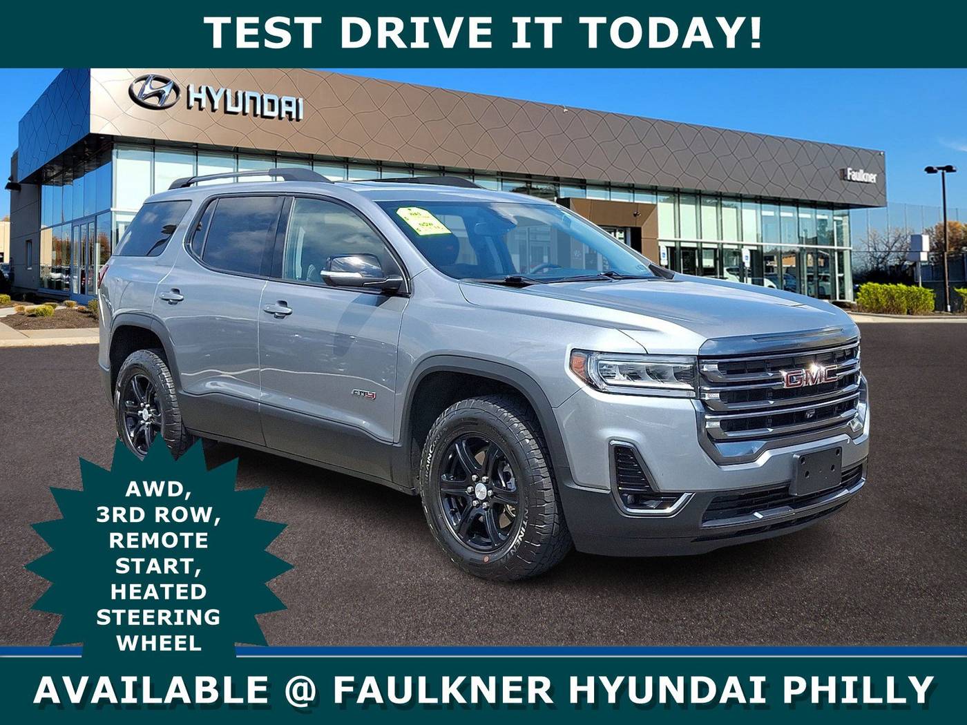 2023 GMC Acadia AT4 — SUV — 30,481 mi — Philadelphia, PA