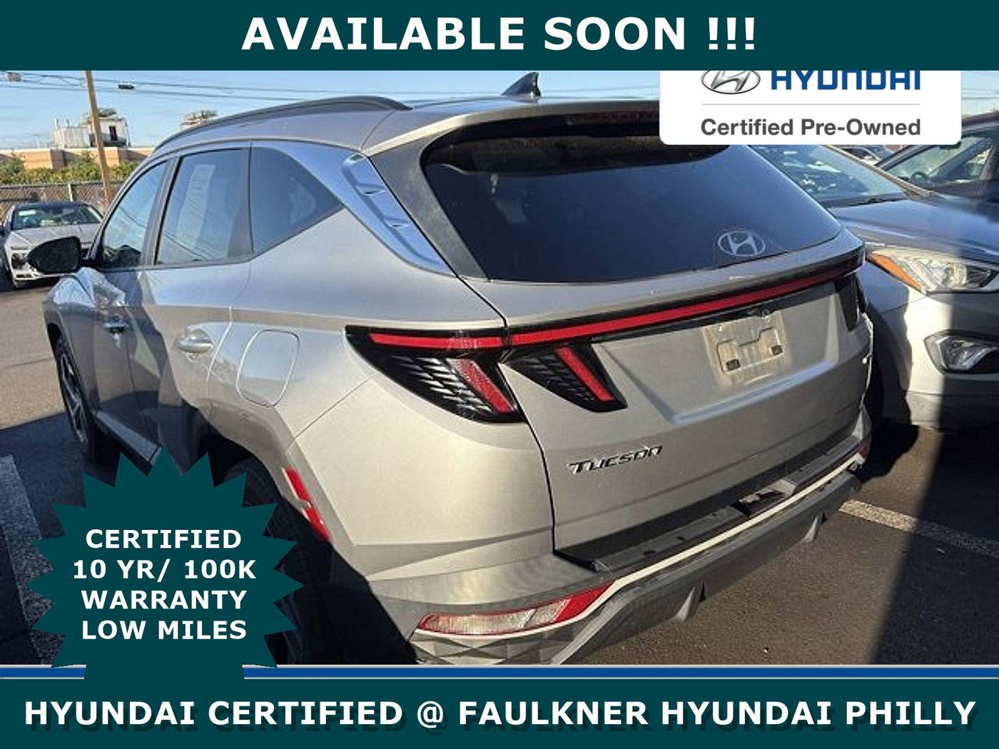 2023 Hyundai Tucson SEL — SUV — 18,596 mi — Philadelphia, PA