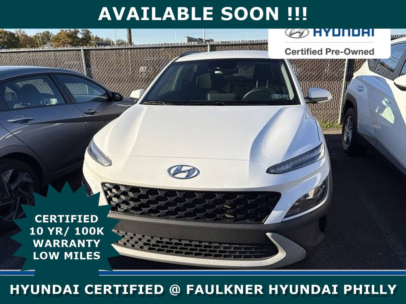 2023 Hyundai Kona SEL — SUV — 17,080 mi — Philadelphia, PA