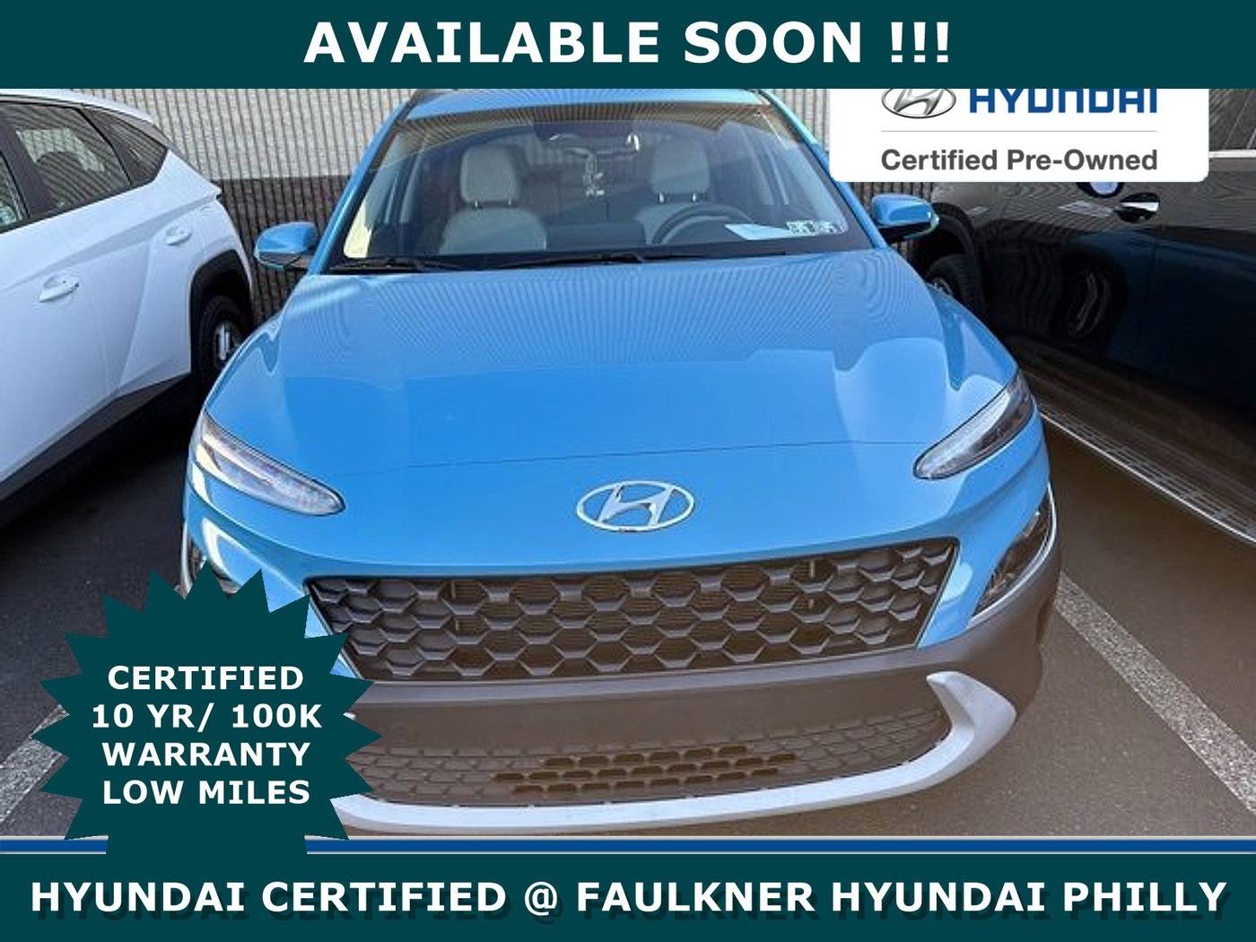 2023 Hyundai Kona SEL — SUV — 40,991 mi — Philadelphia, PA