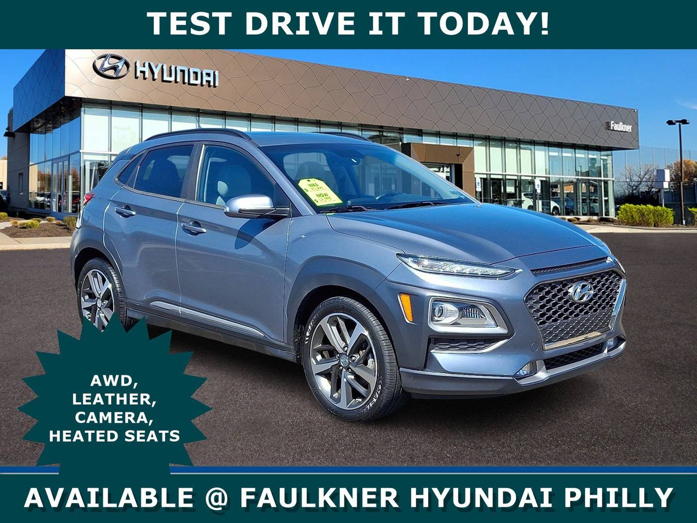 2018 Hyundai Kona Limited — SUV — 121,487 mi — Philadelphia, PA