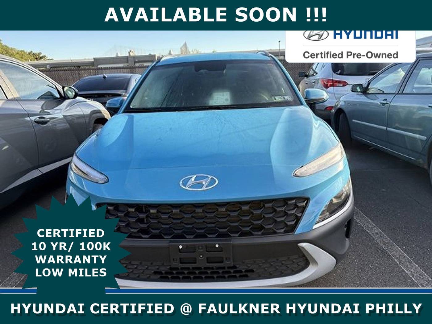 2023 Hyundai Kona SEL — SUV — 29,889 mi — Philadelphia, PA