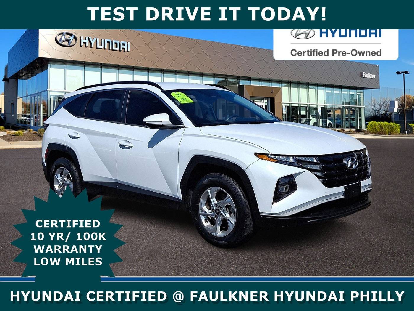 2022 Hyundai Tucson SEL — SUV — 63,527 mi — Philadelphia, PA