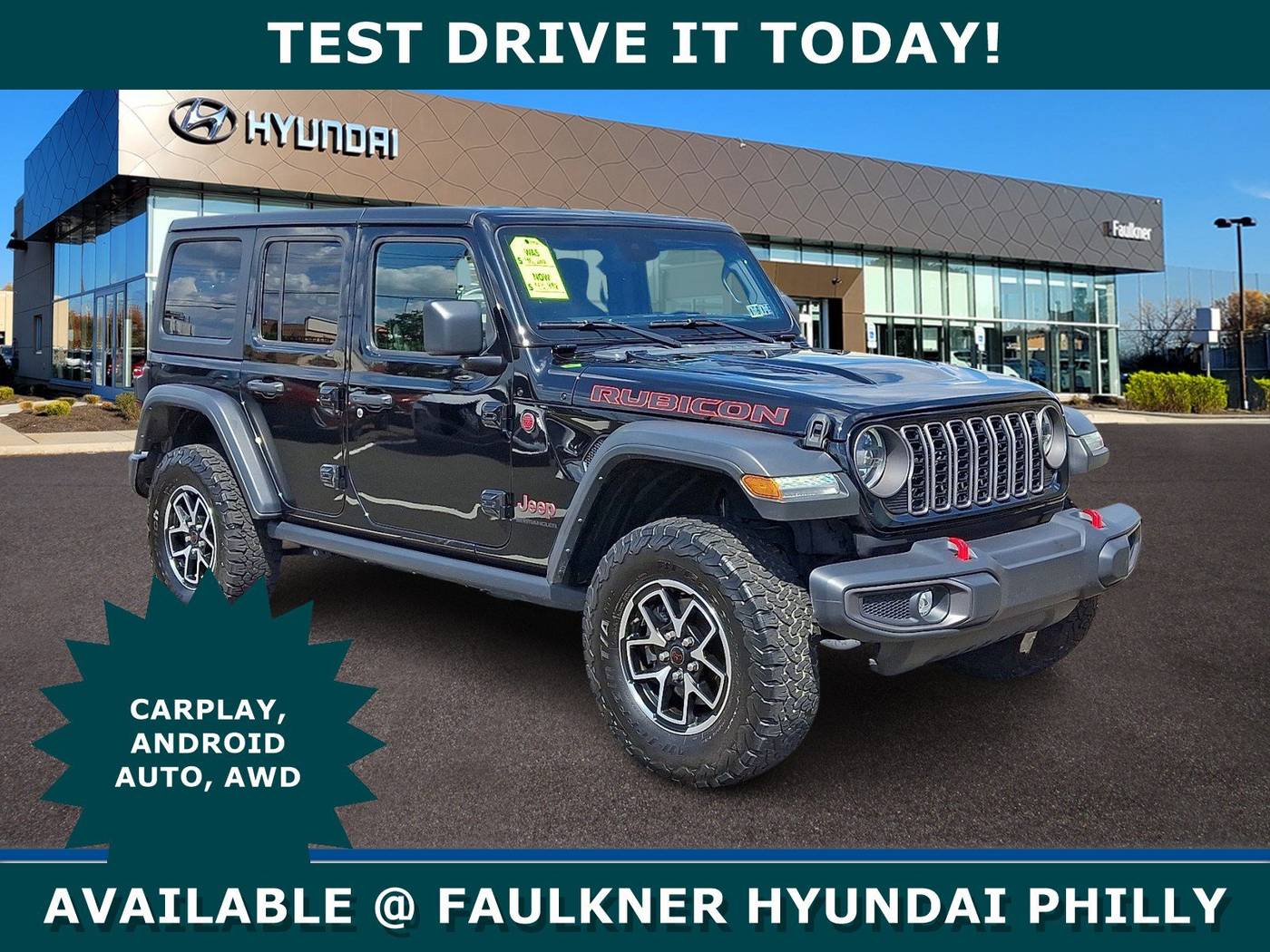2024 Jeep Wrangler Rubicon — SUV — 31,881 mi — Philadelphia, PA
