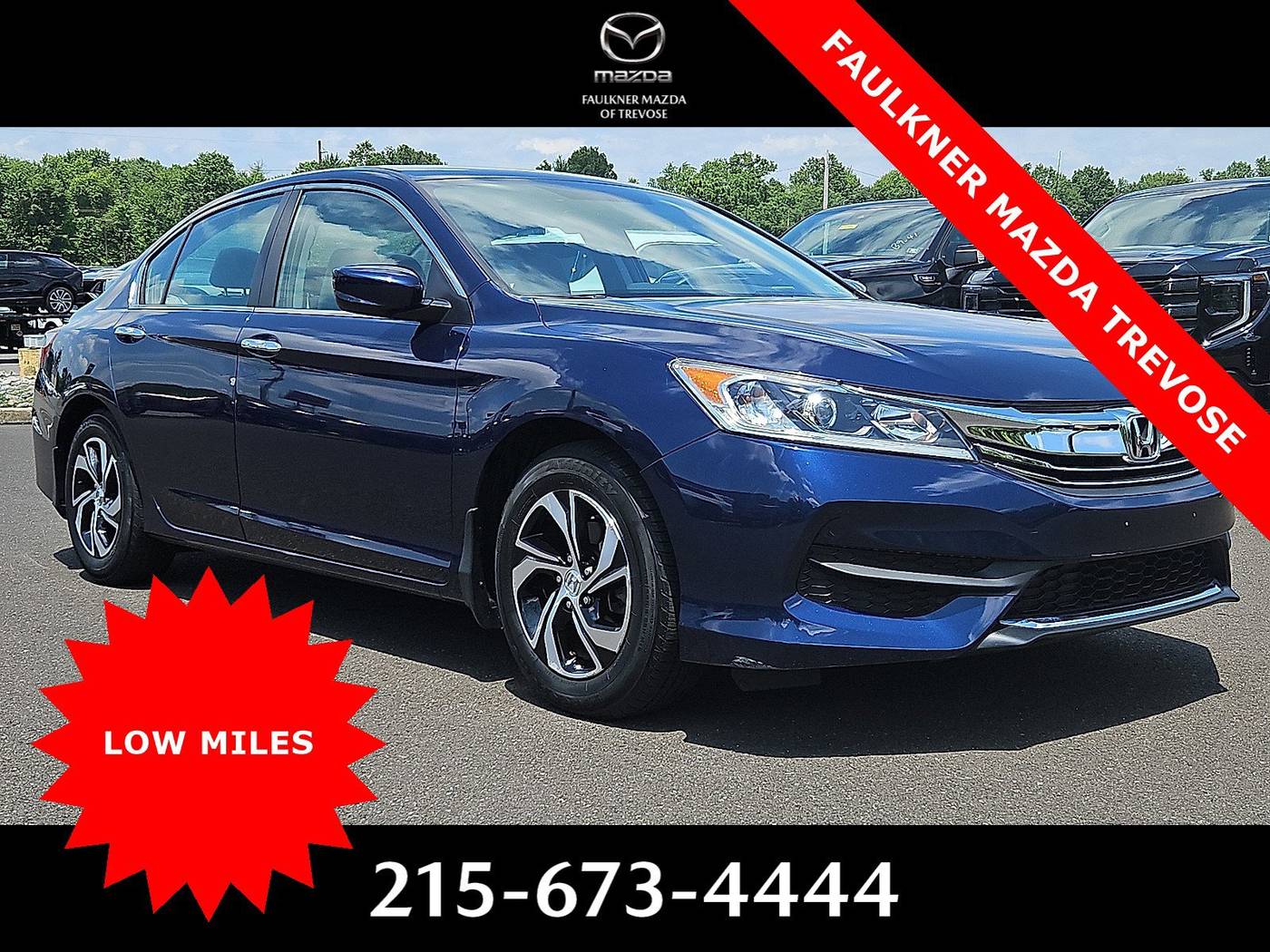 2016 Honda Accord LX — Sedan — 11,803 mi — Trevose, PA