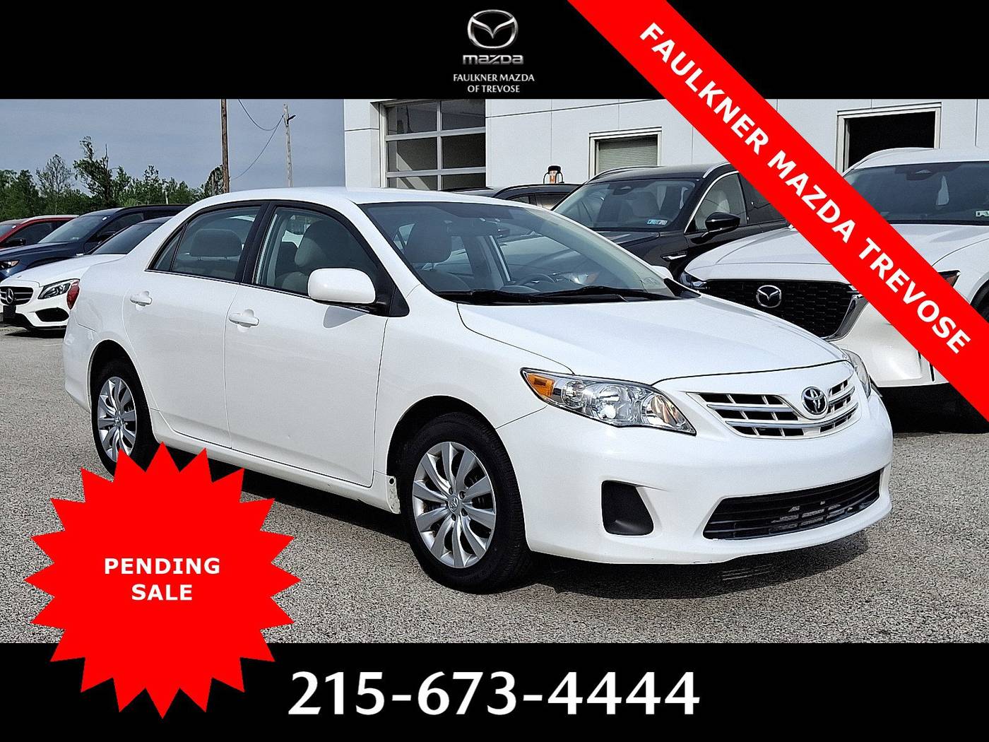 2013 Toyota Corolla L — Sedan — 39,397 mi — Trevose, PA