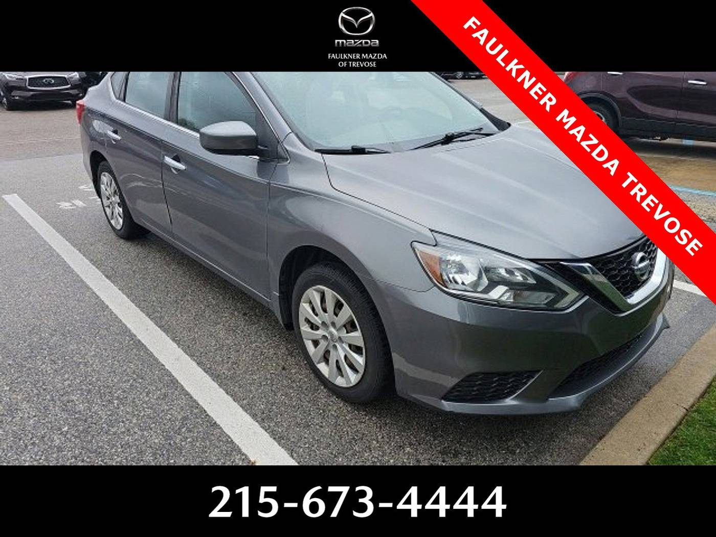 2017 Nissan Sentra S — Sedan — 87,298 mi — Trevose, PA
