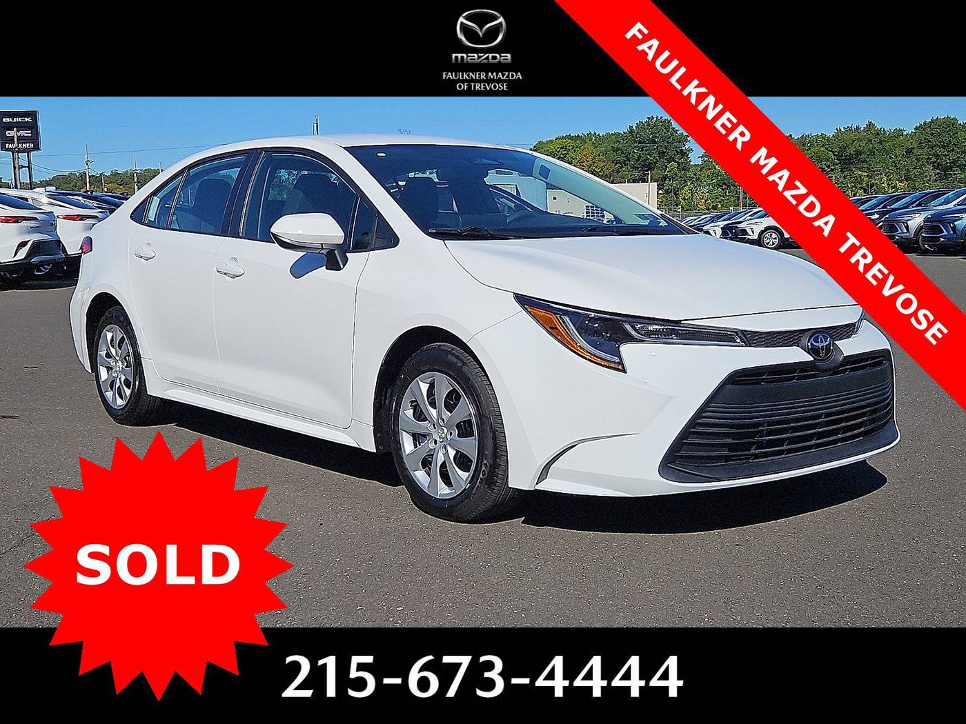 2024 Toyota Corolla LE — Sedan — 2,428 mi — Trevose, PA