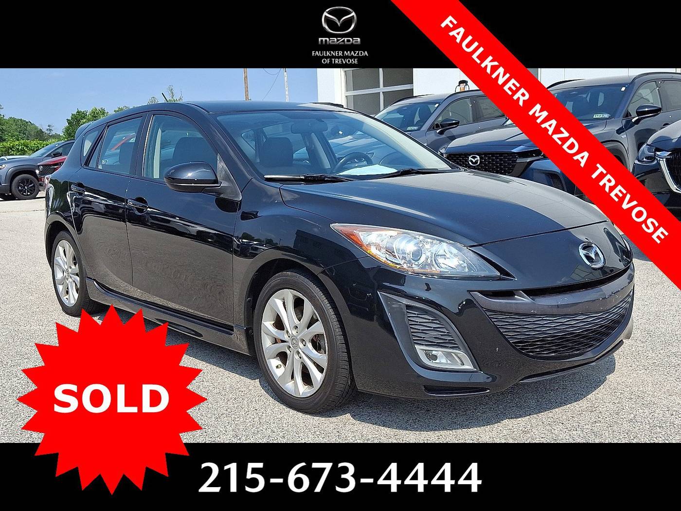 2011 Mazda Mazda3 s Sport — Hatchback — 68,888 mi — Trevose, PA