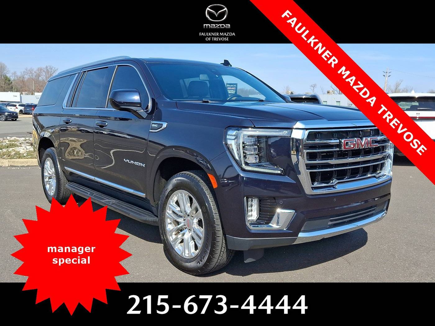 2021 GMC Yukon SLT — SUV — 45,304 mi — Trevose, PA