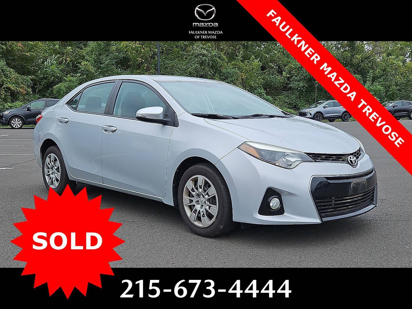 2014 Toyota Corolla S — Sedan — 82,865 mi — Trevose, PA