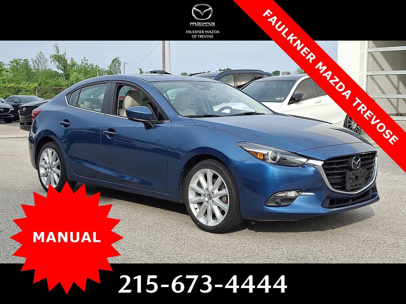 2018 Mazda Mazda3 Grand Touring — Sedan — 63,678 mi — Trevose, PA