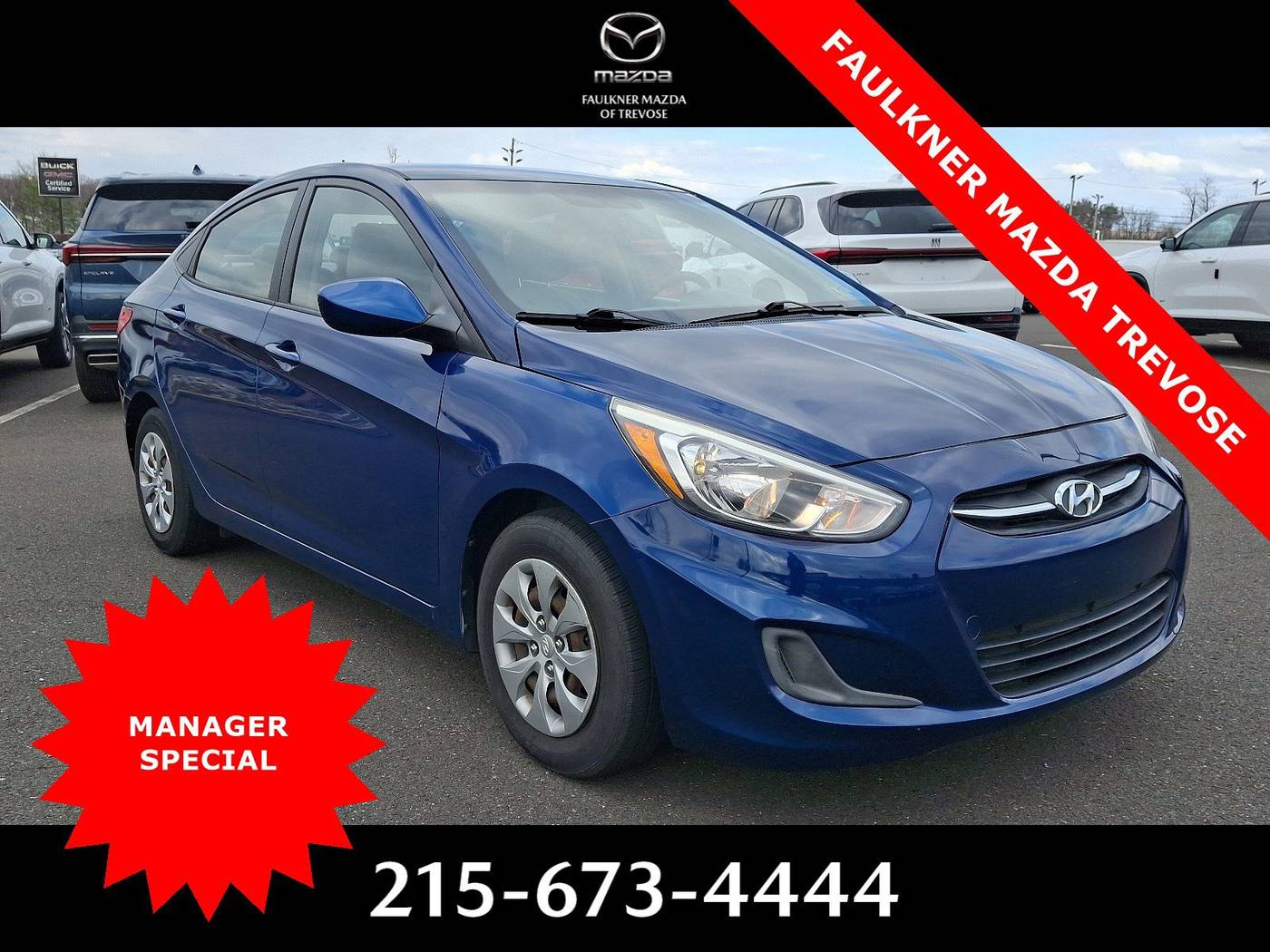2017 Hyundai Accent SE — Sedan — 113,282 mi — Trevose, PA