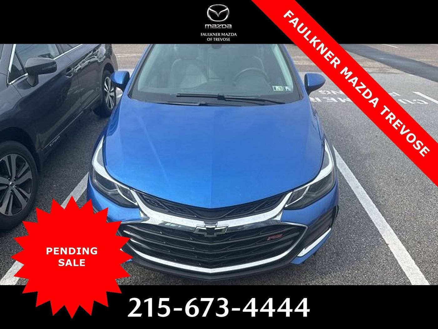 2019 Chevrolet Cruze LT — Hatchback — 78,837 mi — Trevose, PA