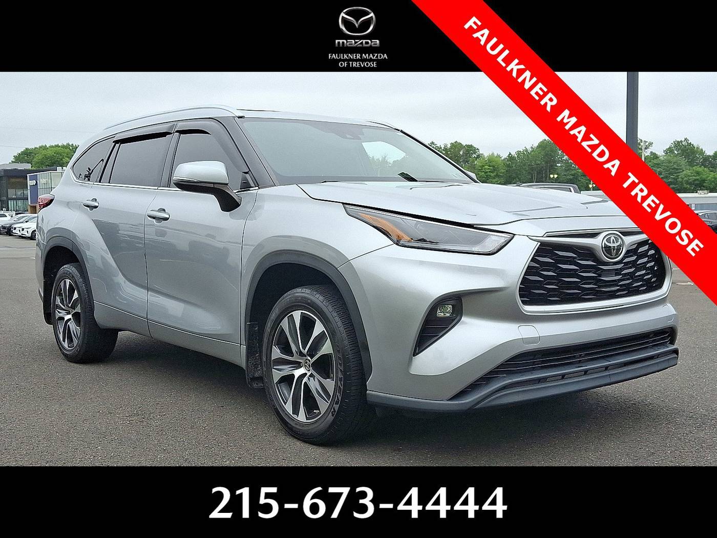 2021 Toyota Highlander XLE — SUV — 53,704 mi — Trevose, PA