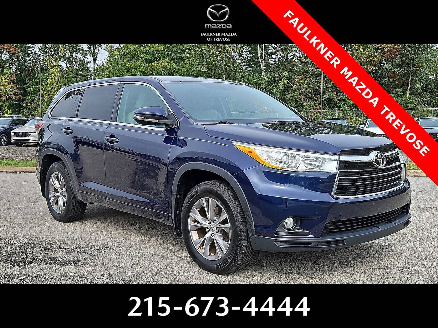 2014 Toyota Highlander LE V6 — SUV — 86,658 mi — Trevose, PA