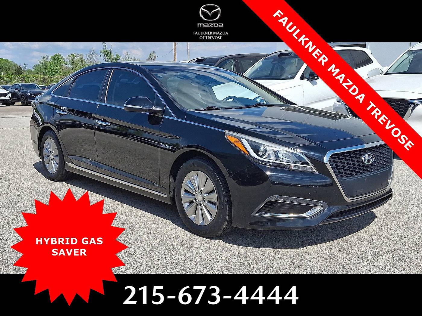 2017 Hyundai Sonata Hybrid SE — Sedan — 80,468 mi — Trevose, PA
