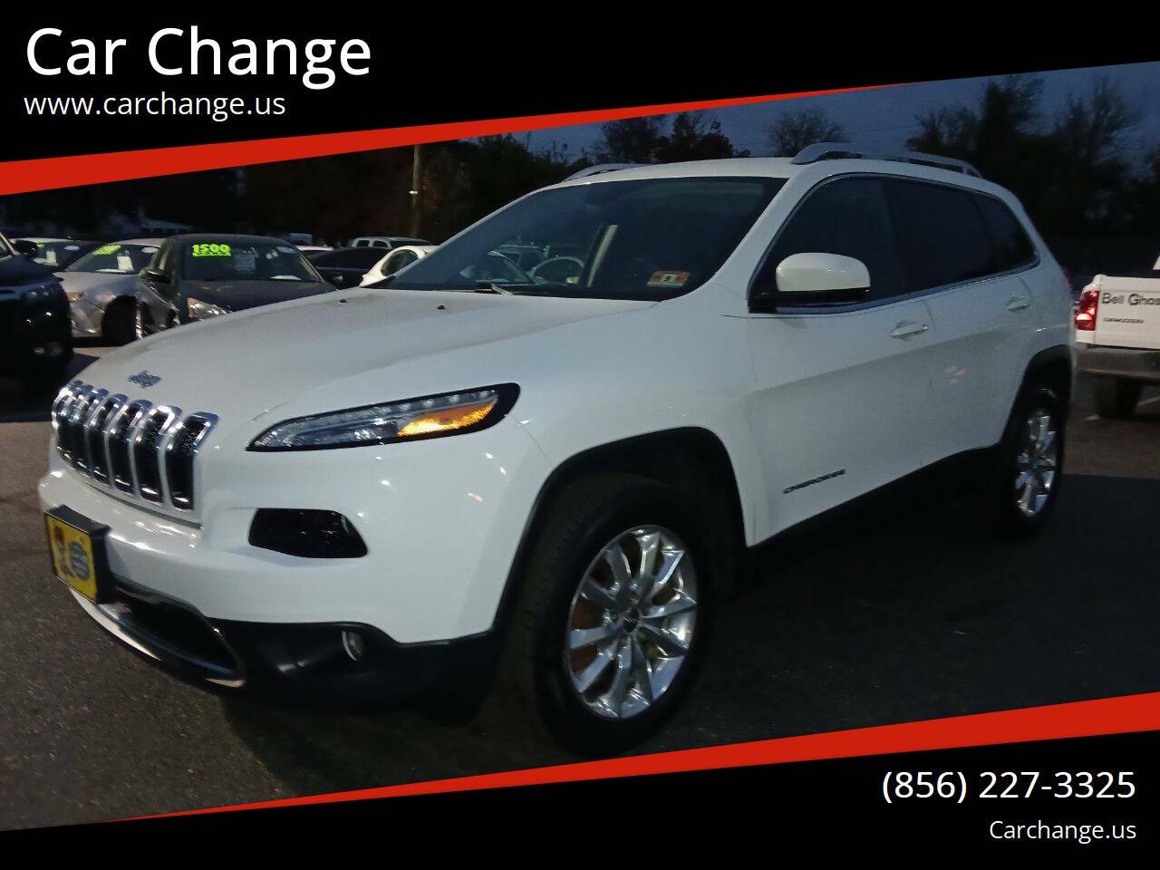2015 Jeep Cherokee Limited — SUV — 130,607 mi — Sewell, NJ