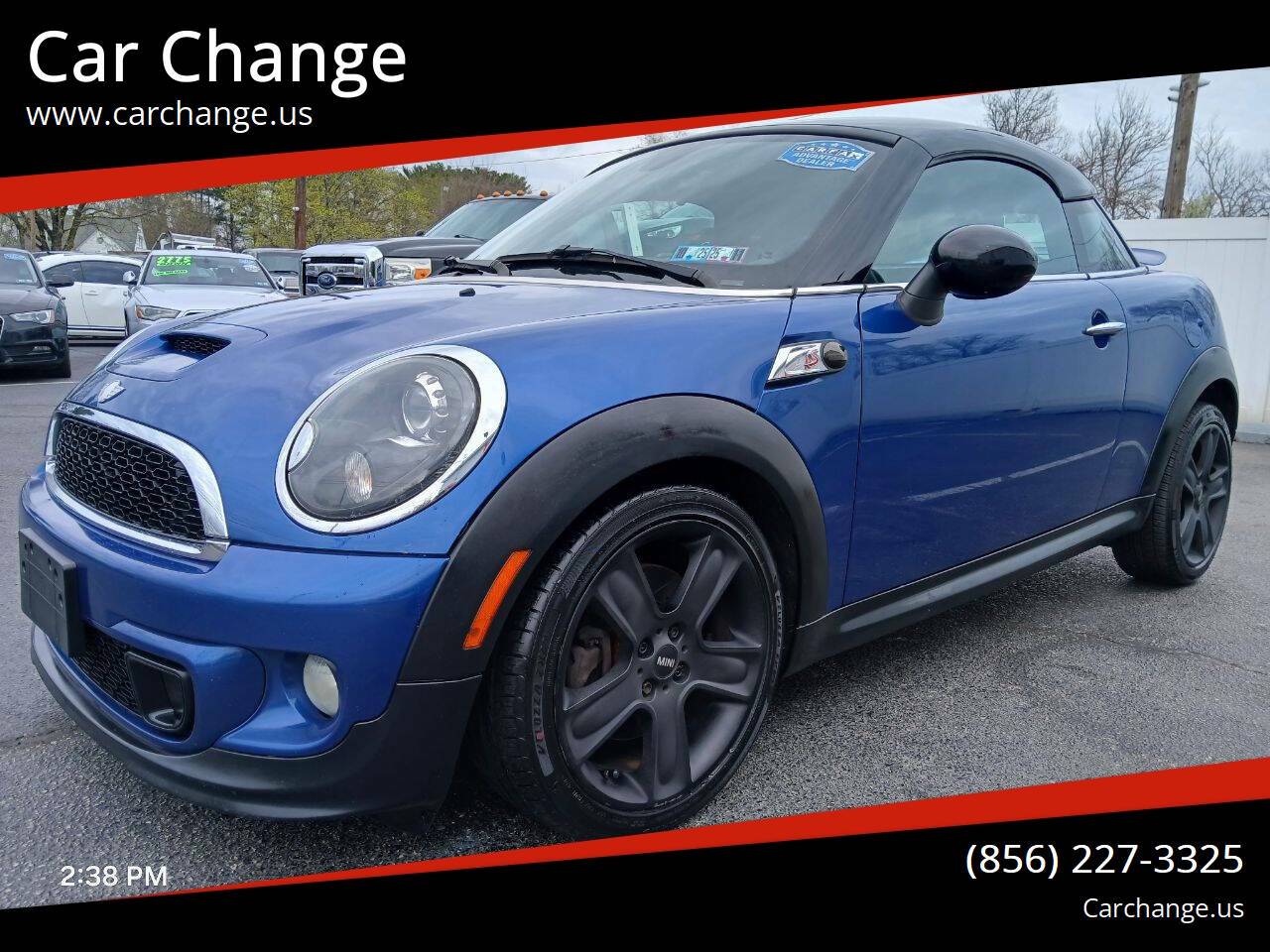 2014 MINI Cooper Coupe Cooper S — Coupe — 96,399 mi — Sewell, NJ
