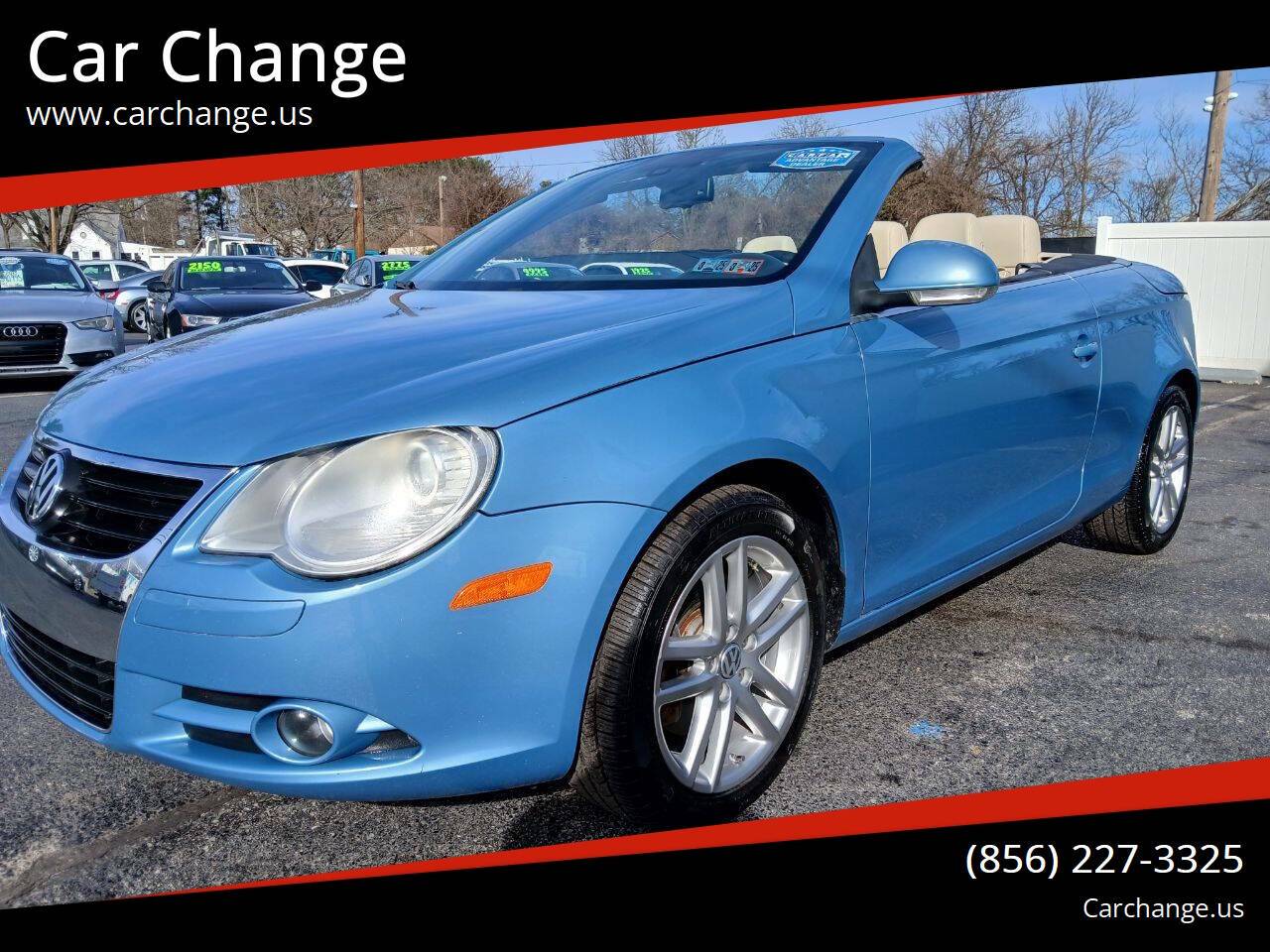 2008 Volkswagen Eos Lux — Convertible — 113,862 mi — Sewell, NJ