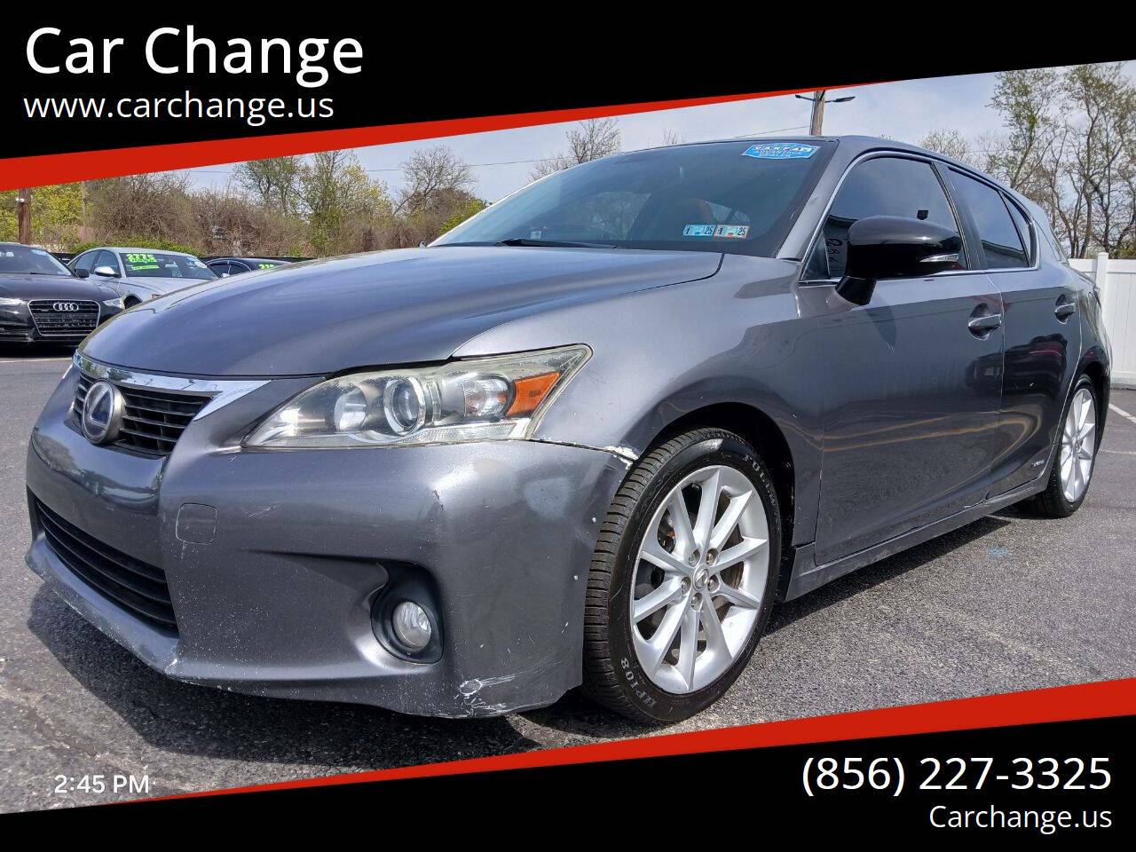 2012 Lexus CT CT 200h — Hatchback — 176,803 mi — Sewell, NJ