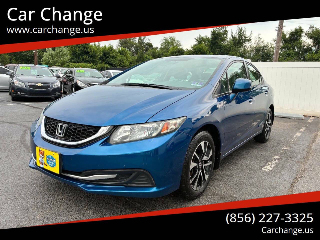 2013 Honda Civic EX — Sedan — 157,814 mi — Sewell, NJ