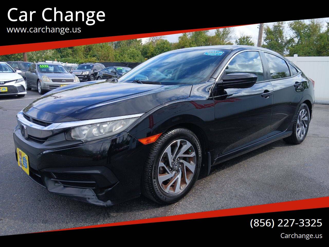 2016 Honda Civic EX — Sedan — 150,963 mi — Sewell, NJ