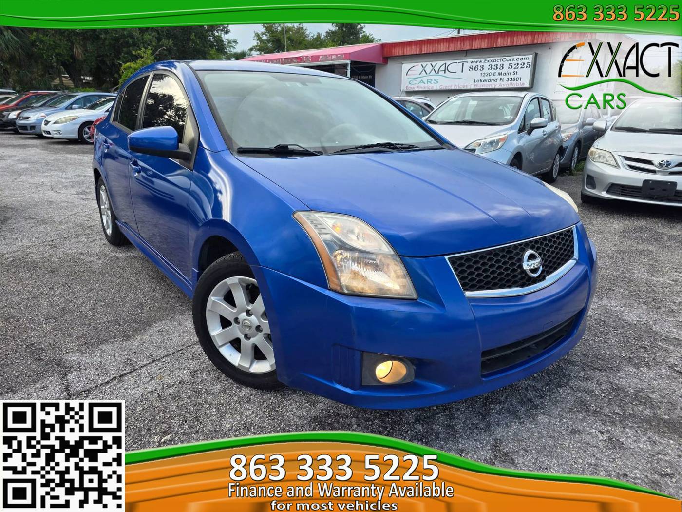 2010 Nissan Sentra 2.0 SR — Sedan — 170,050 mi — Lakeland, FL