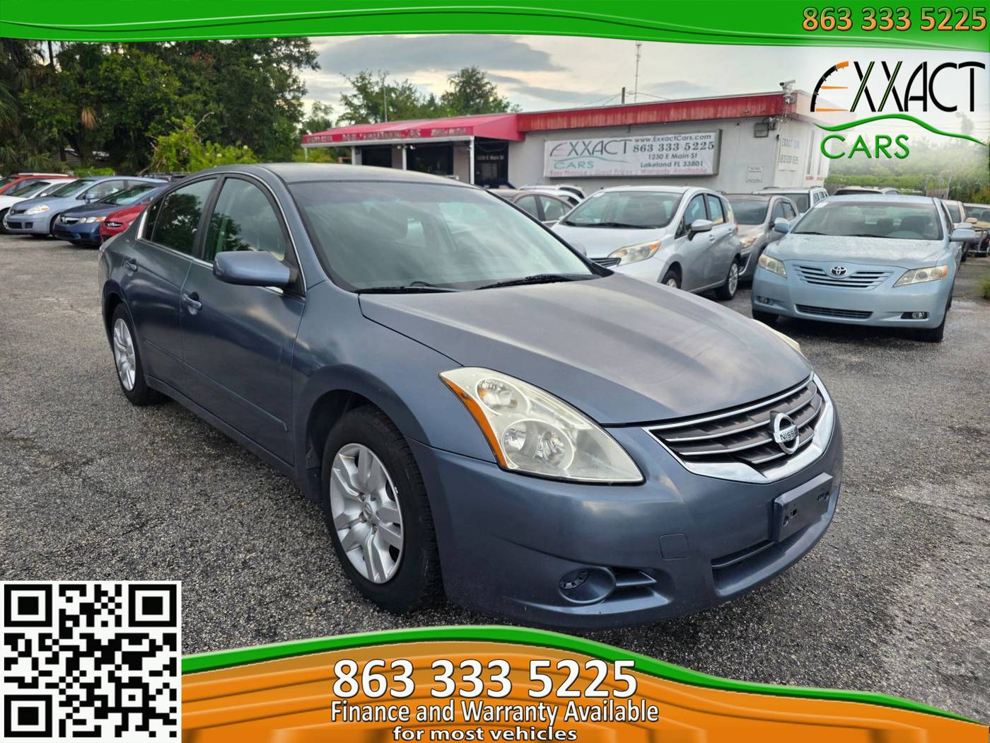 2011 Nissan Altima 2.5 S — Sedan — 139,700 mi — Lakeland, FL
