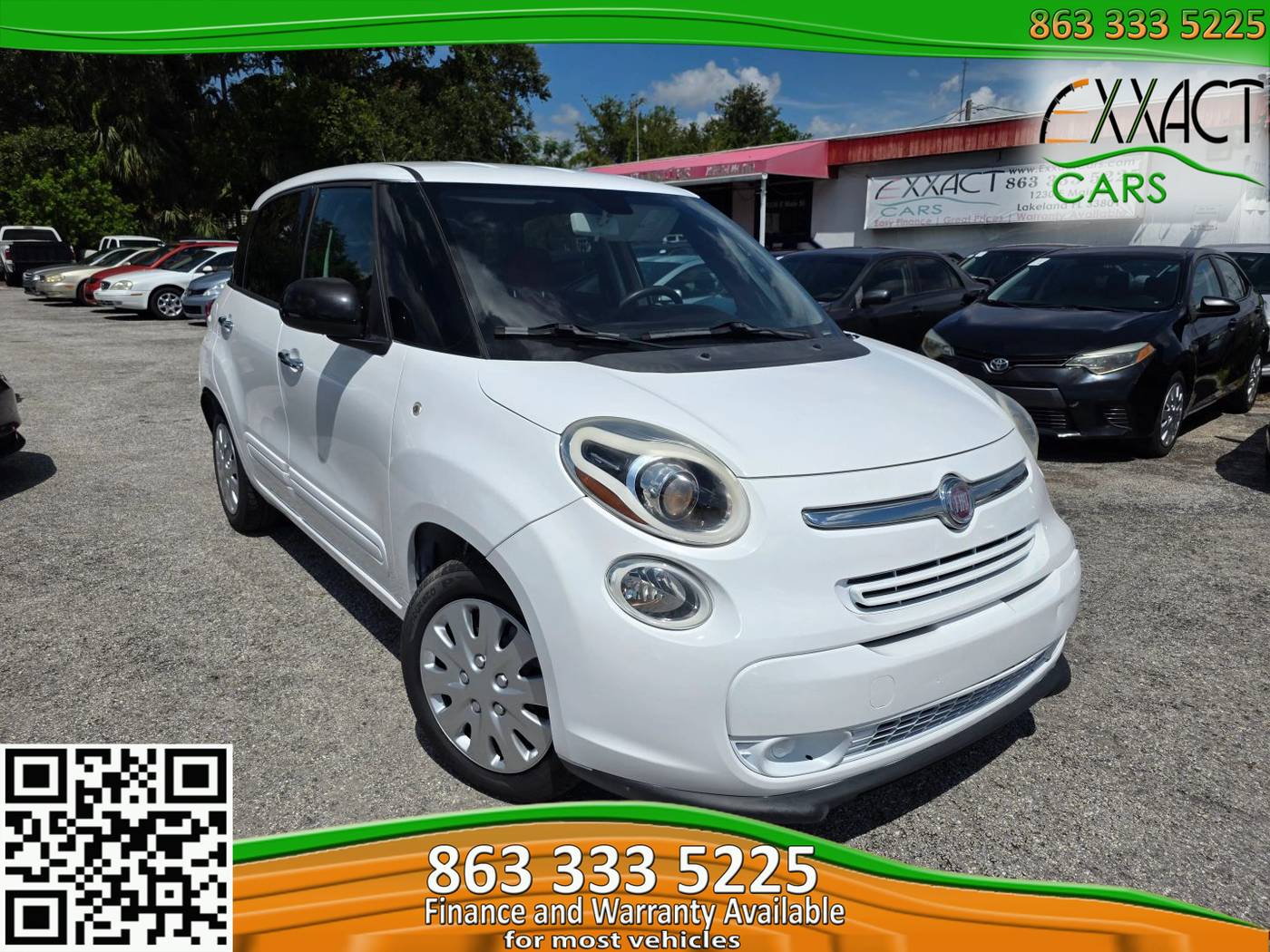2015 FIAT 500L Pop — Hatchback — 94,420 mi — Lakeland, FL