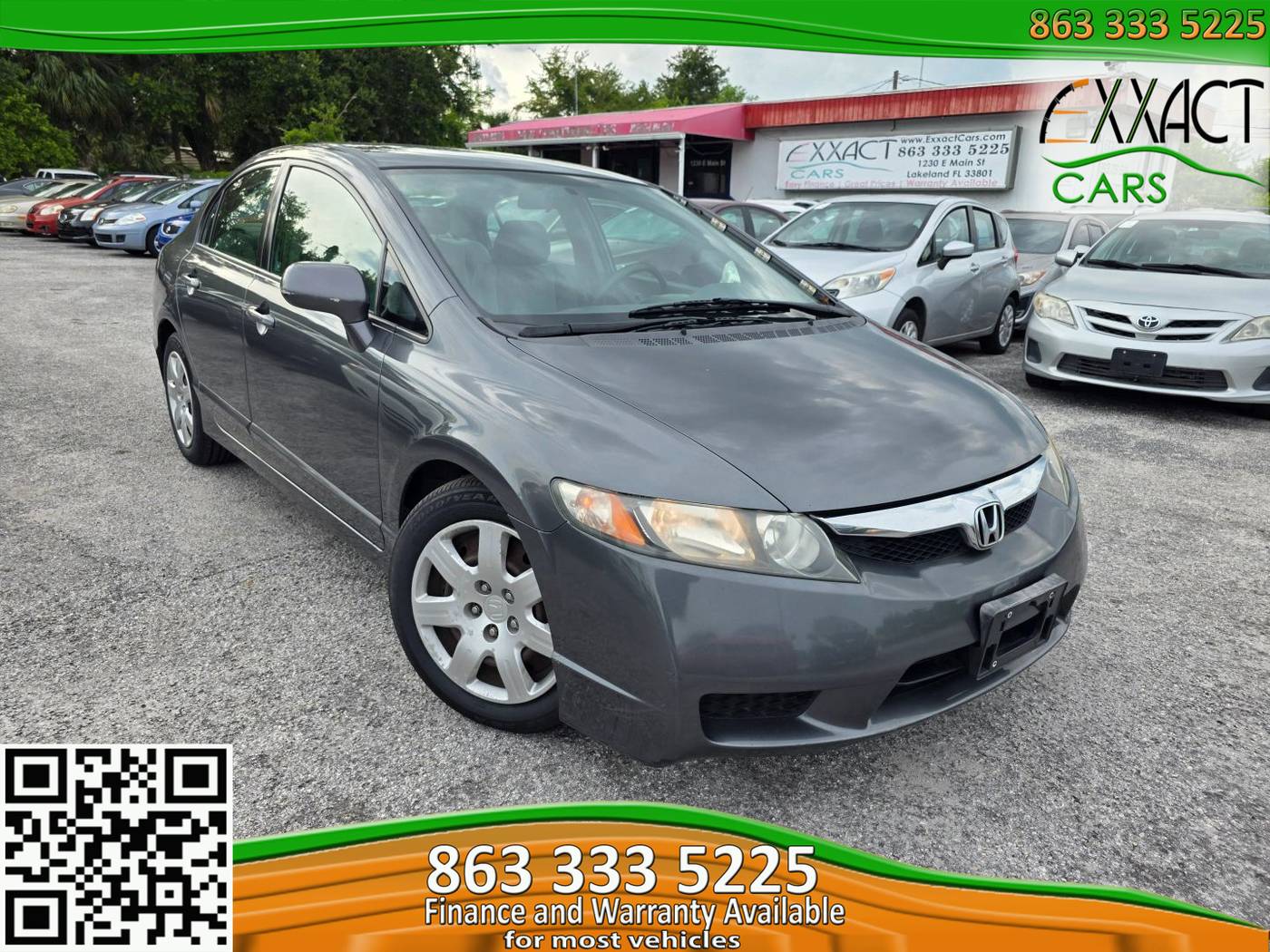2010 Honda Civic LX — Sedan — 167,635 mi — Lakeland, FL