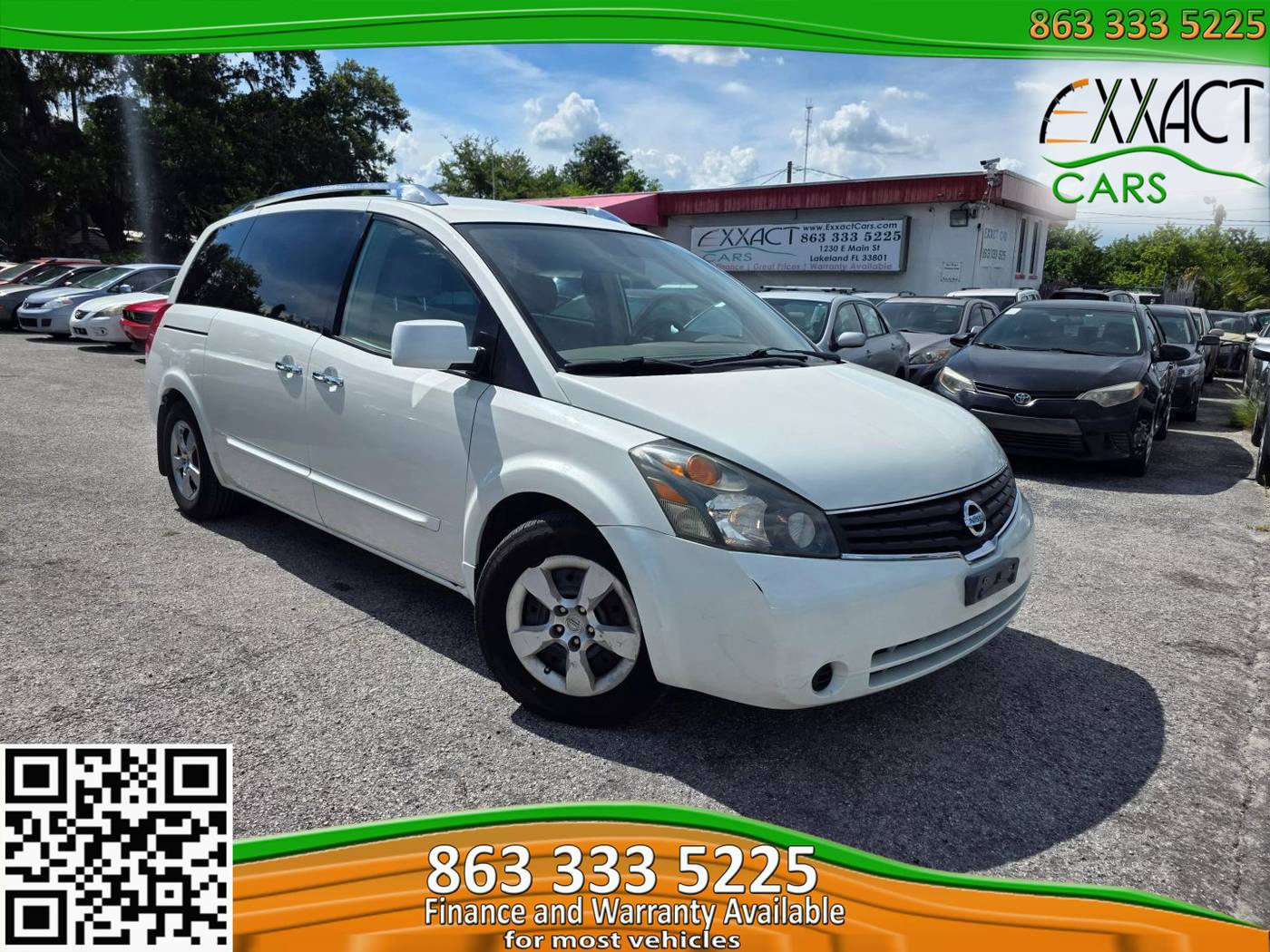 2007 Nissan Quest S — Minivan — 94,700 mi — Lakeland, FL