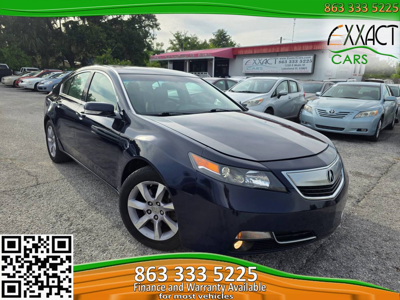 2013 Acura TL Standard — Sedan — 130,540 mi — Lakeland, FL
