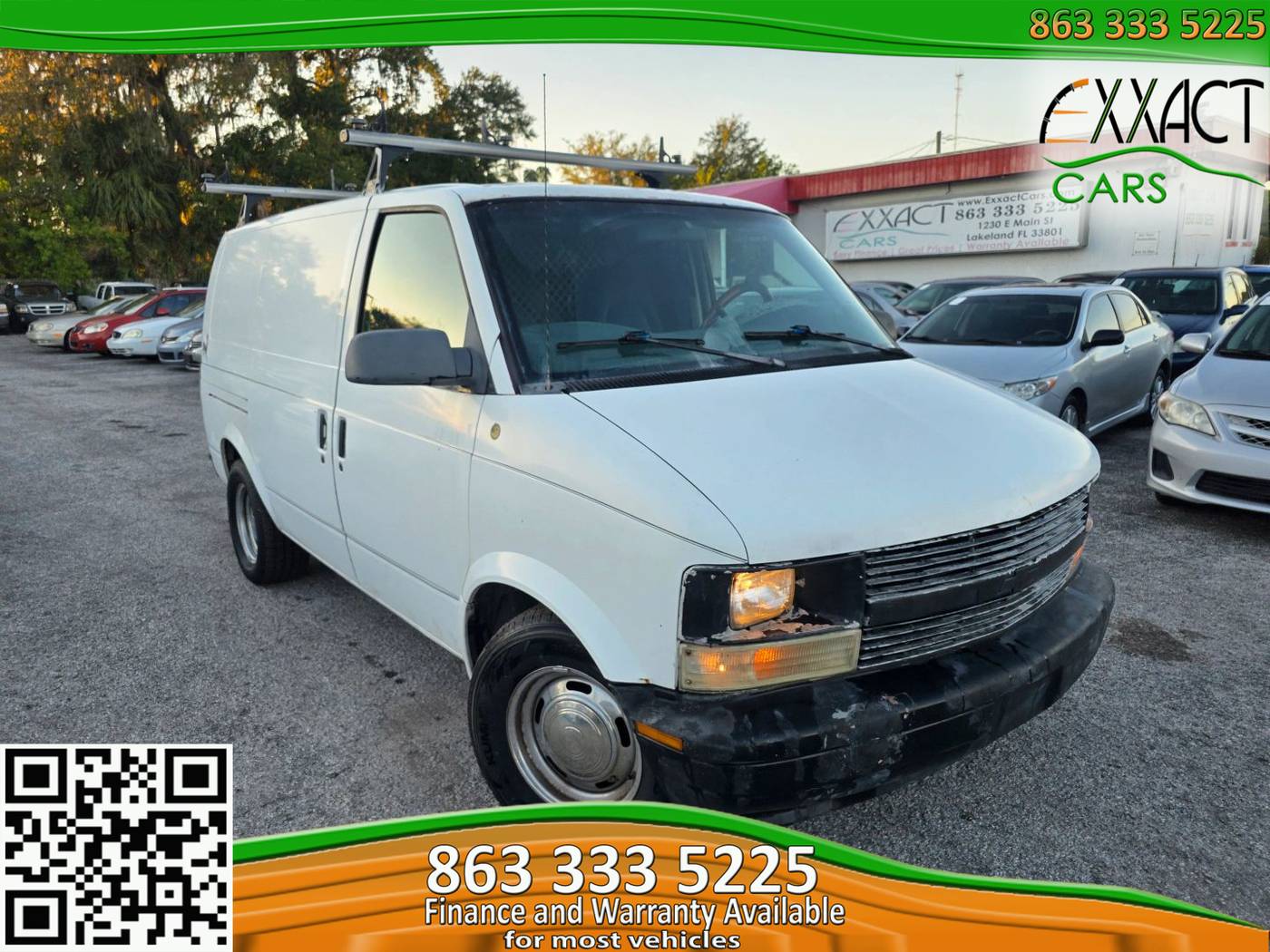 2001 Chevrolet Astro Cargo Van Base — Cargo Van — 207,967 mi — Lakeland, FL
