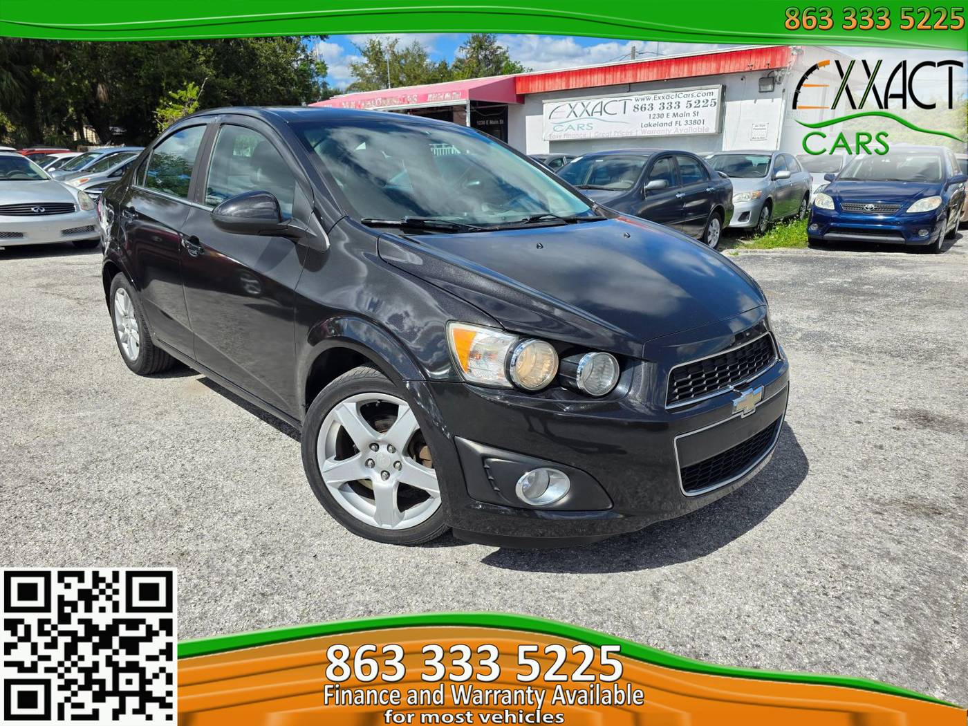 2014 Chevrolet Sonic LT — Sedan — 121,710 mi — Lakeland, FL